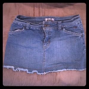 Vans jean skirt